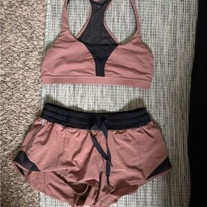 Lululemon Hotty Hot Short Set 6-8
